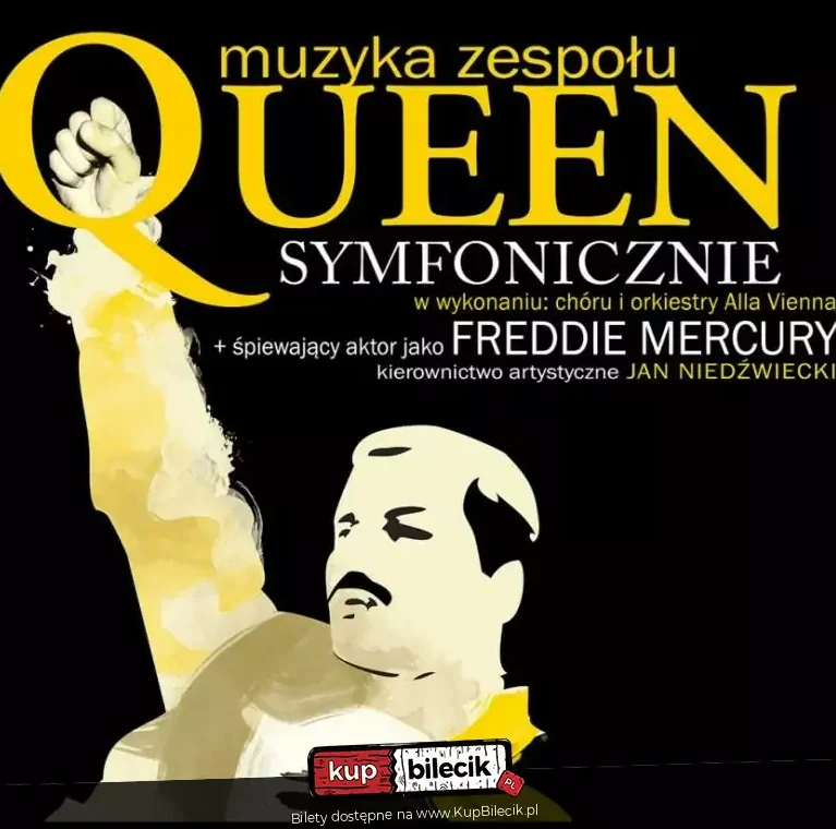 Plakaty koncertu Queen Symfonicznie
